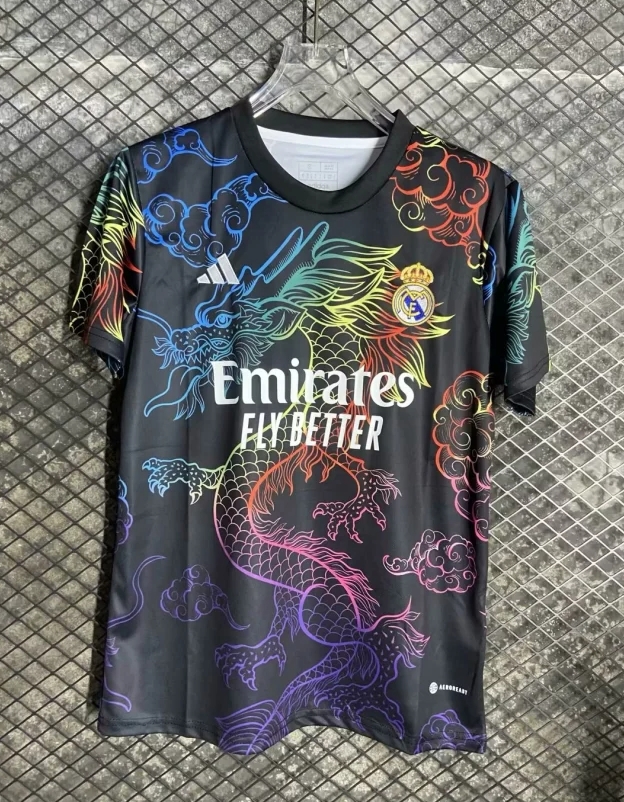 Fans Version 24∕25 Real Madrid Pre-match training uniform 