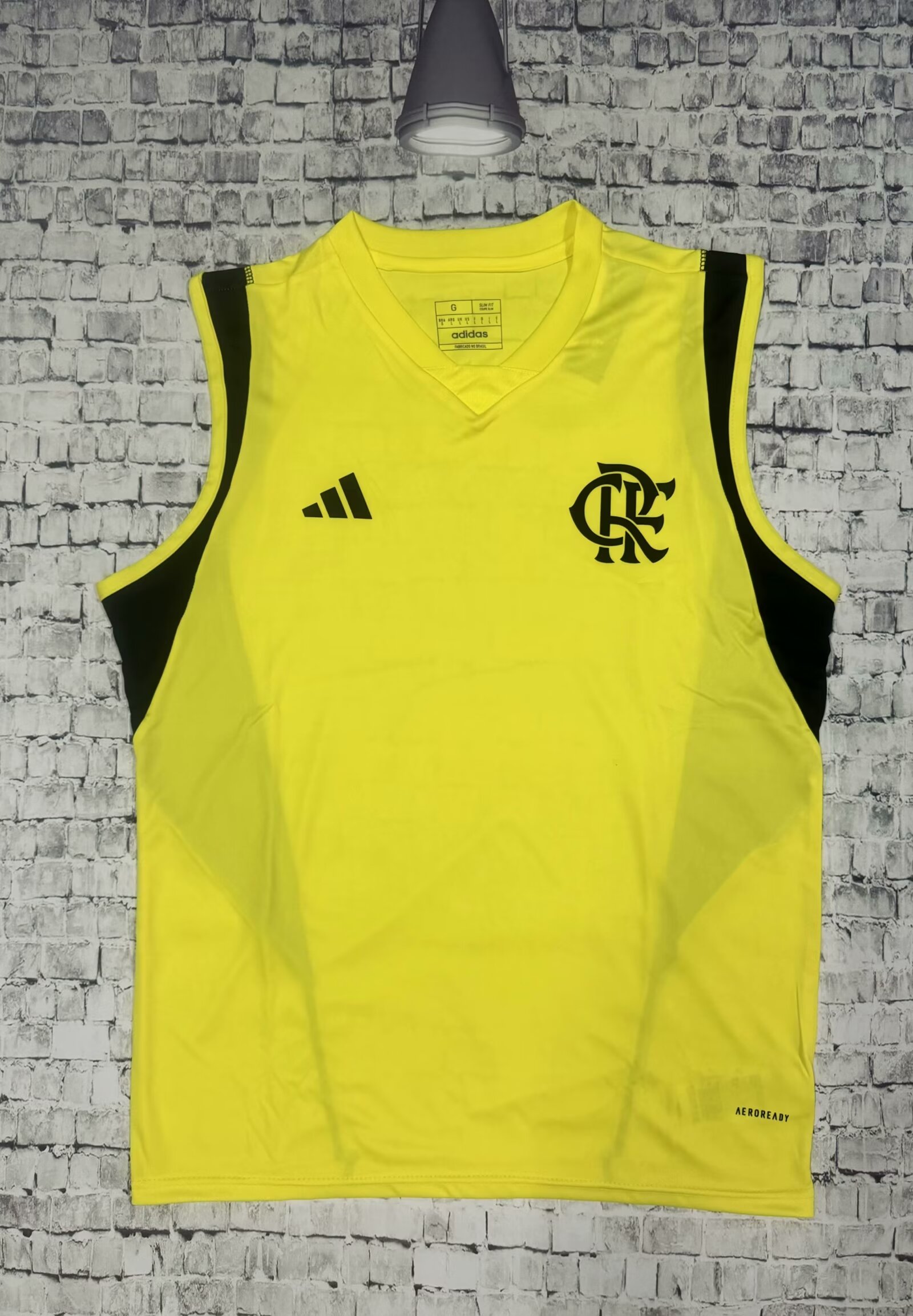 Fans Version 24/25 Flamengo  Sleeveless training clothes Yellow