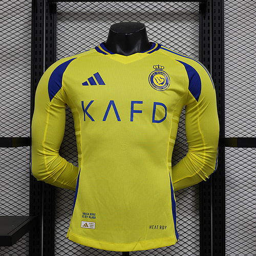 Player Version 24/25 Al Nassr home Long Sleeve