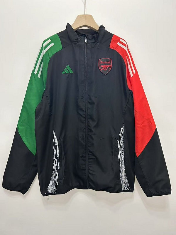 25-26 Arsenal  Cheap Windbreaker Jackets6