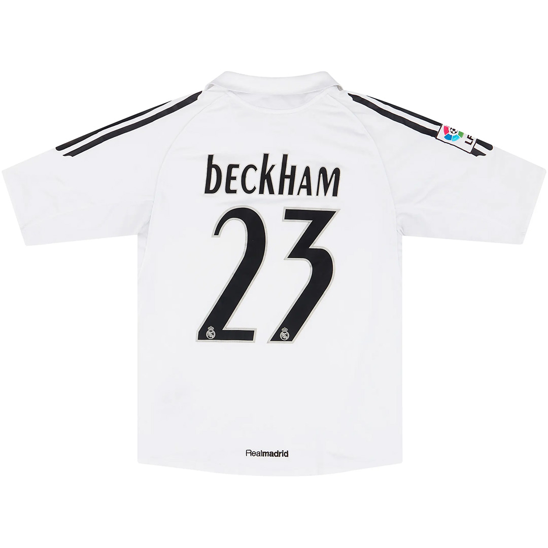 Beckham 23 Retro Real Madrid Home Jersey 2005/06