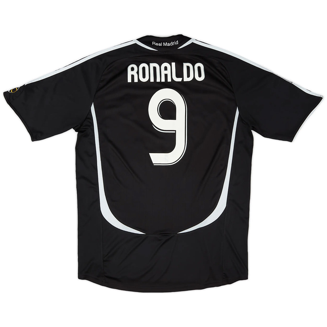 Ronaldo 9 Real Madrid Retro Away Jersey 2006/07