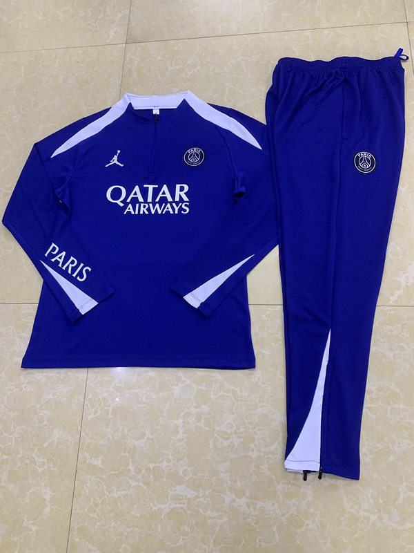 25/26 Paris  half zip Tracksuit  kits