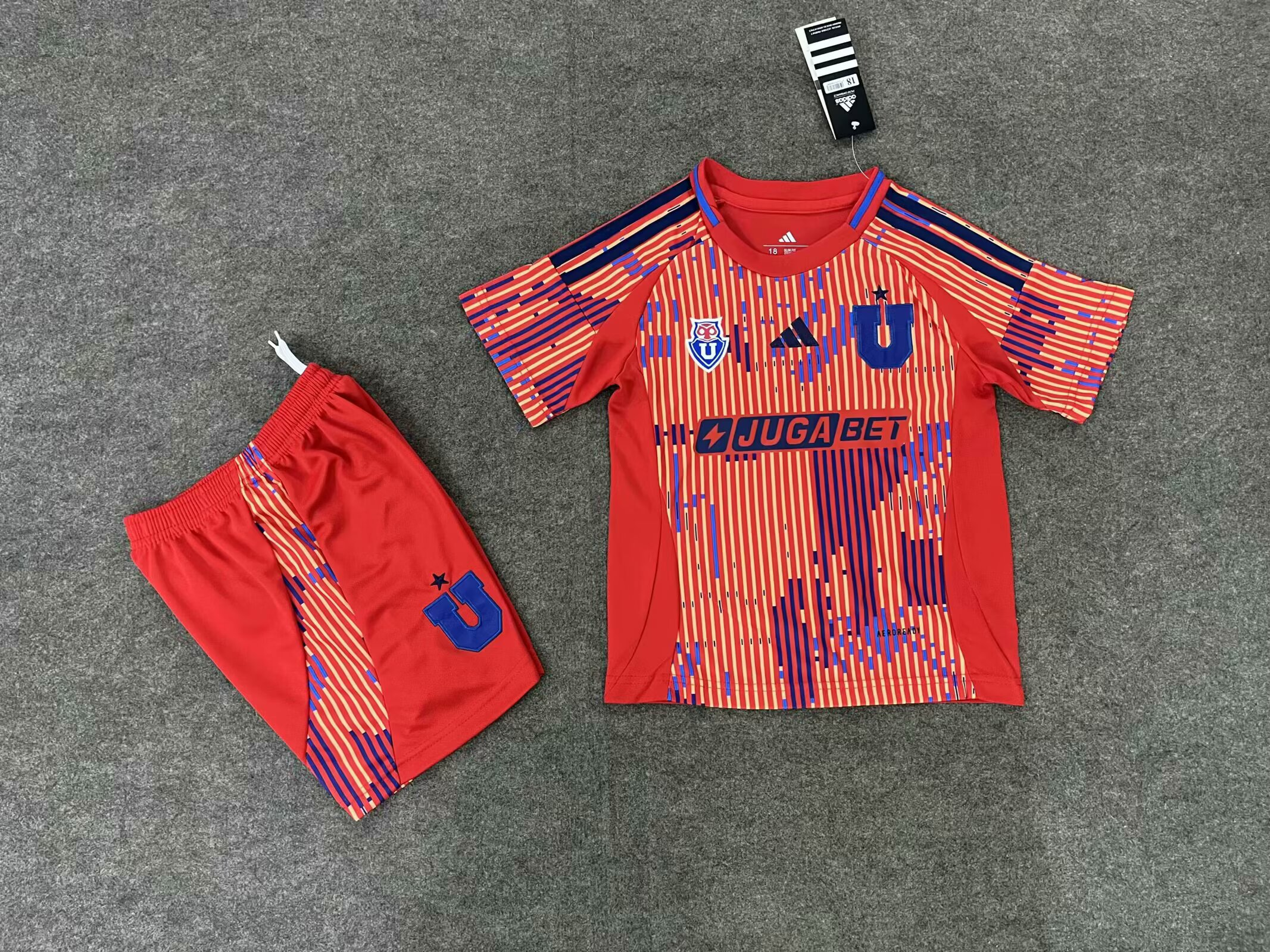 25/26 Universidad de Chile kids kits away