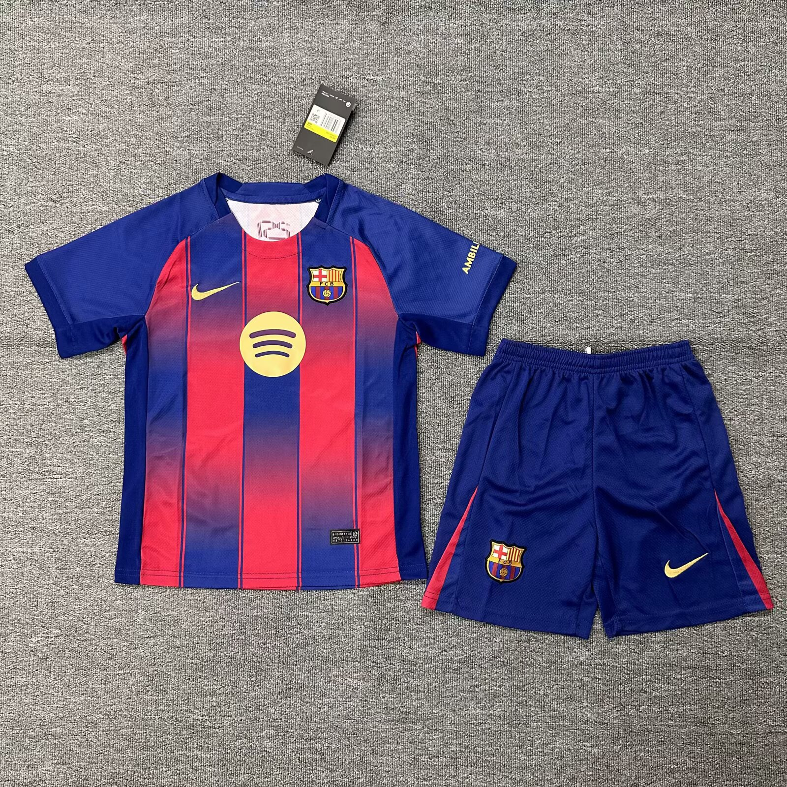 25/26Barcelona  kids kits home 
