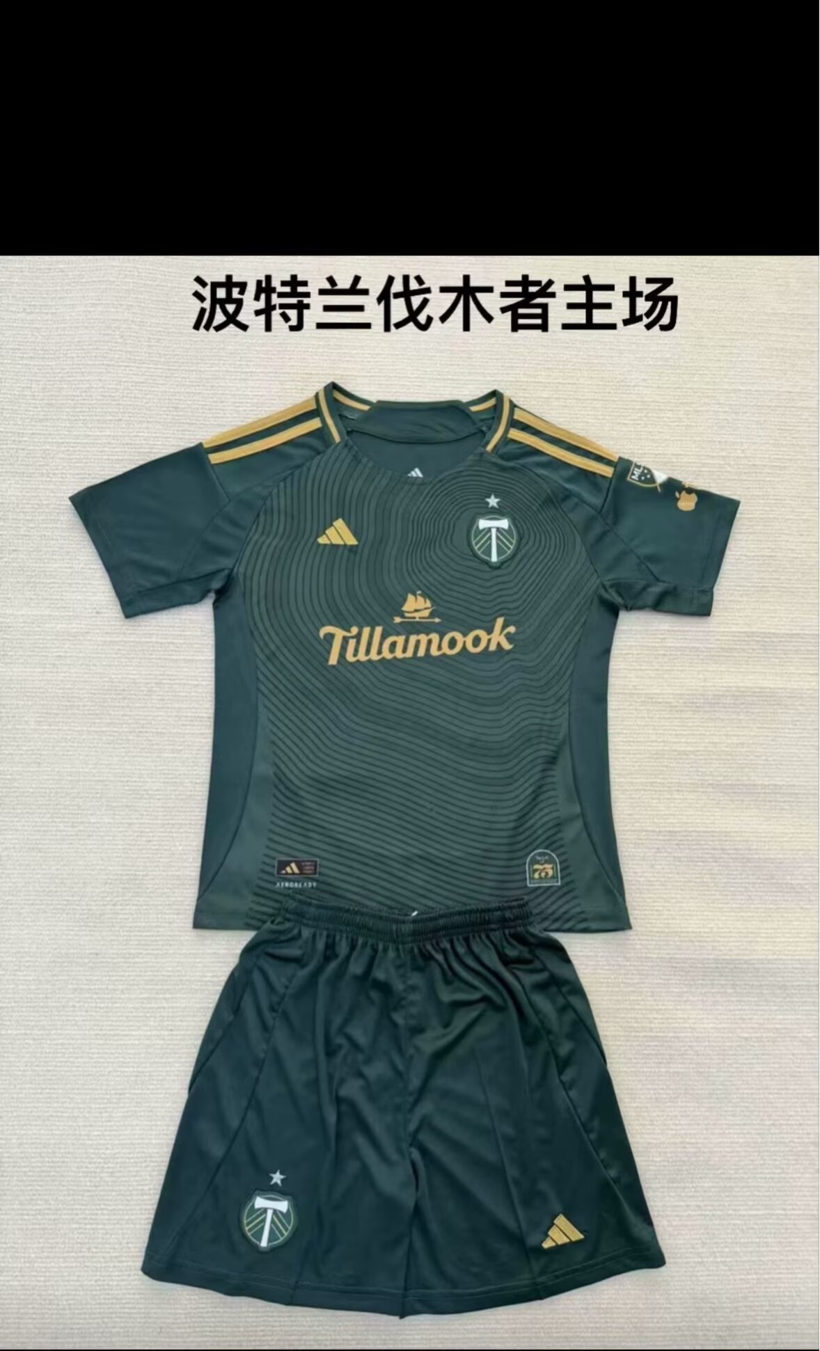 25/26 Portland Timbers Adults Kits home