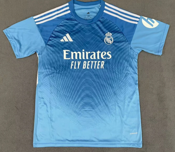Fan version 25/26 Real Madrid goalkeeper blue