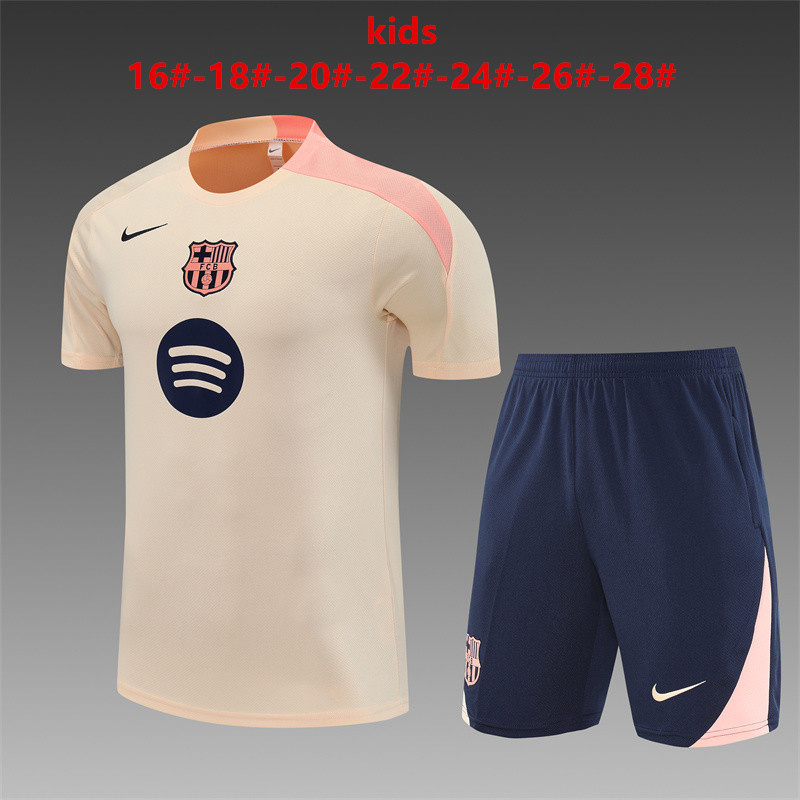 25/26Barcelona kids Training Kits