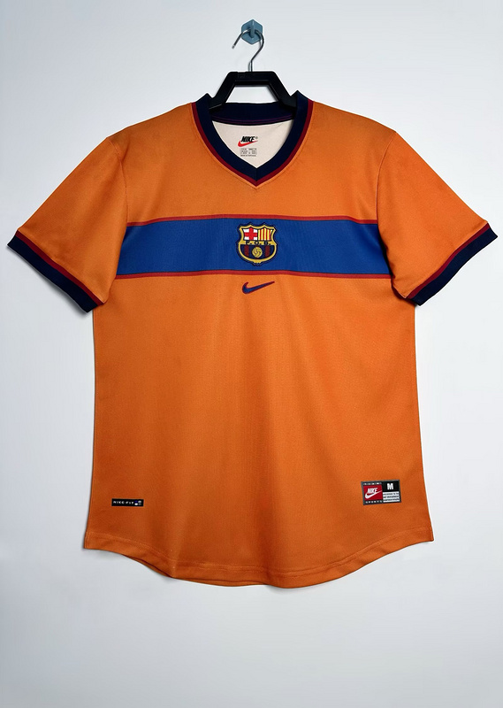 98/99 retro Barcelona second away