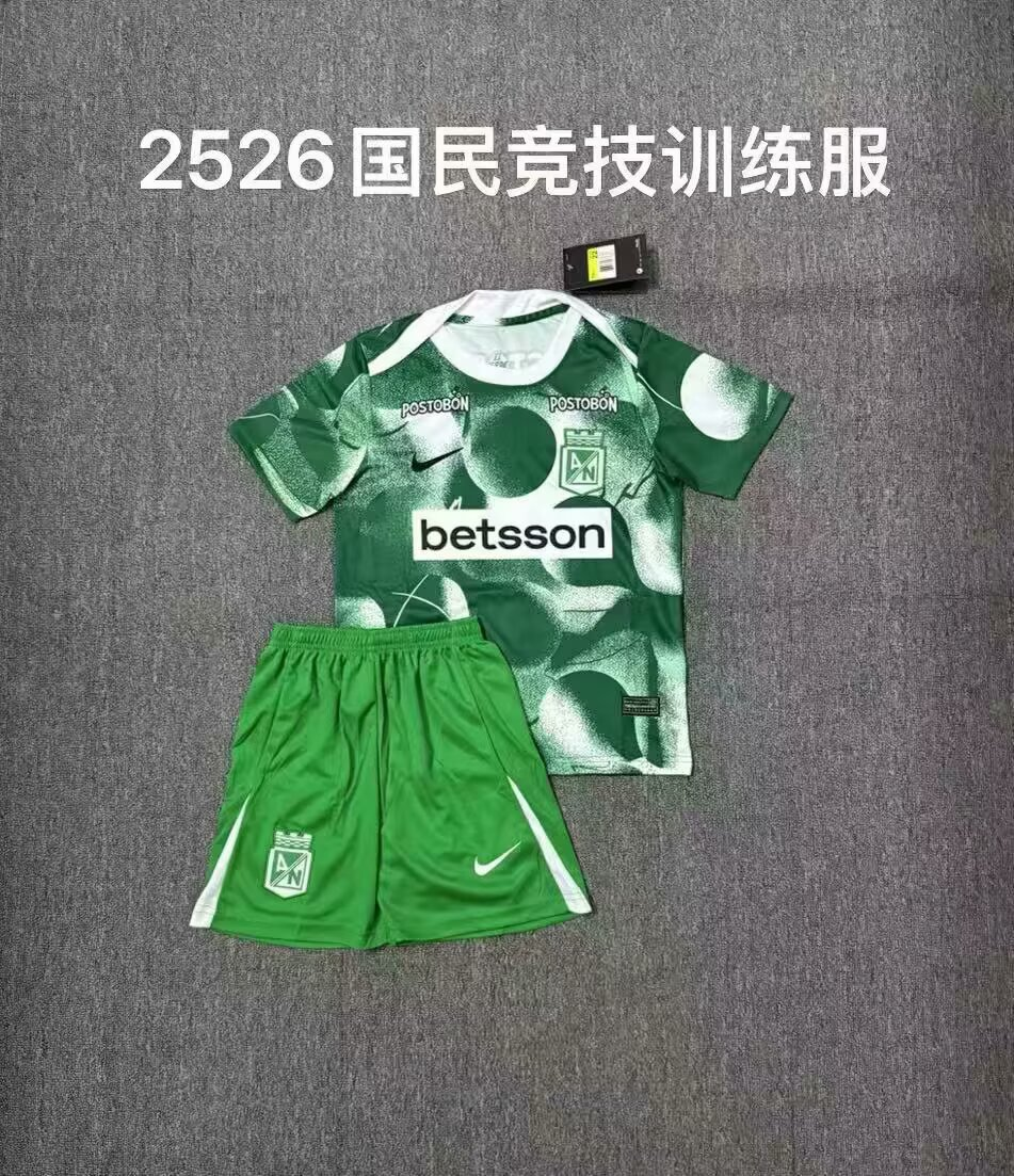25/26Kids kits  National Sports Training Clothing