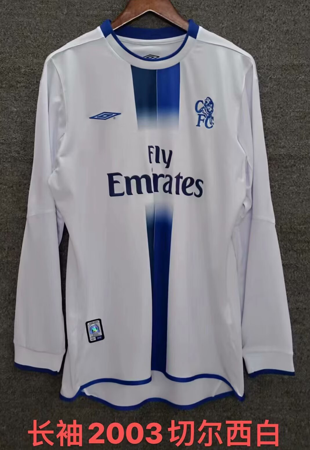 2003 Retro  Long sleeved  Chelsea 