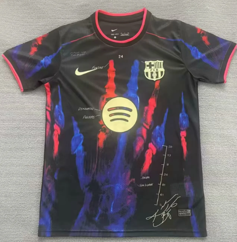 Fans Version 2526Barcelona Special Edition Black 