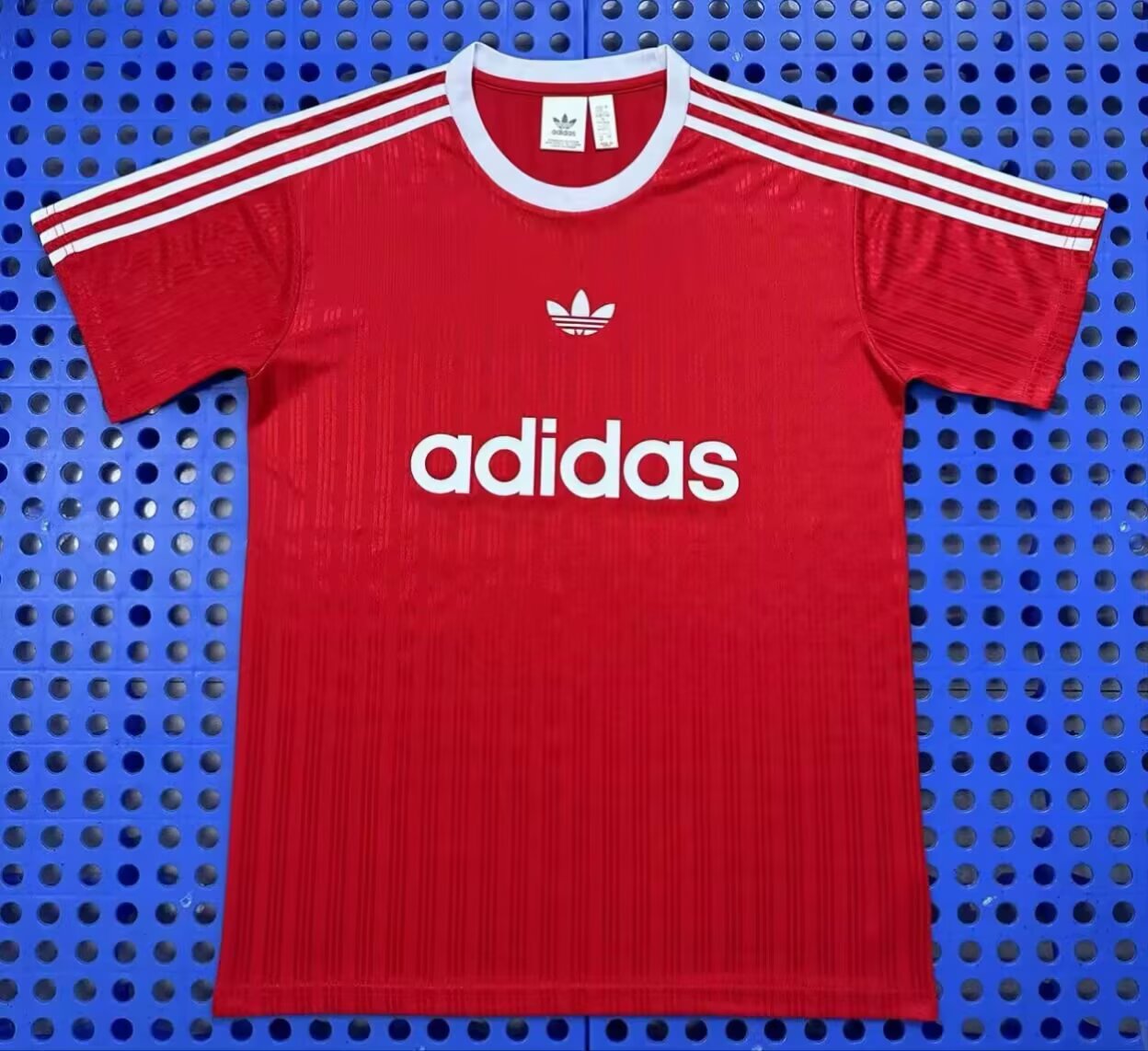 Fans Version 2526Adidas Clover Short Sleeve Red 