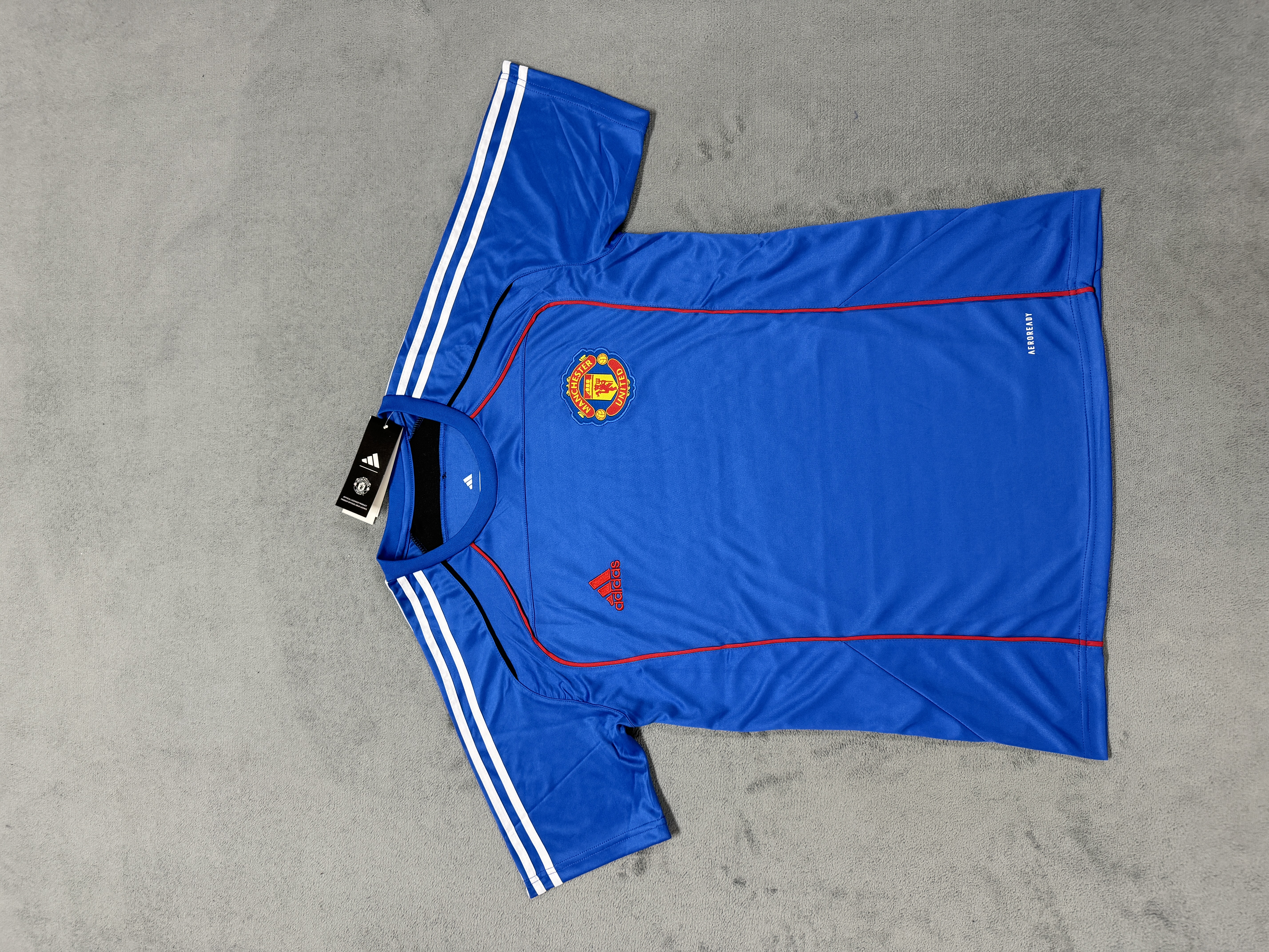 Fans Version 2526Manchester United round neck T-shirt blue