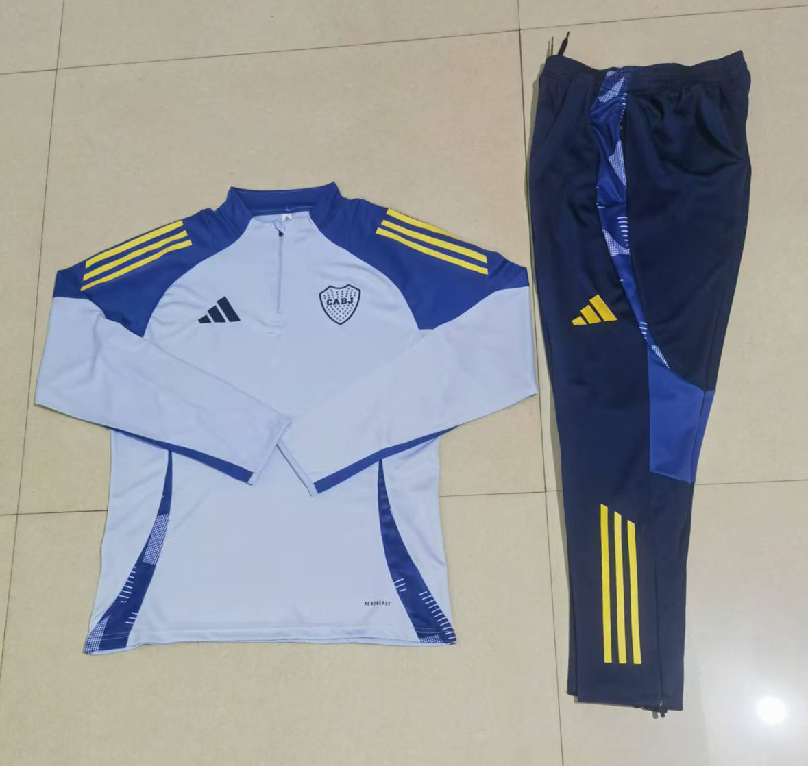 25/26Boca Grey Tracksuit kits