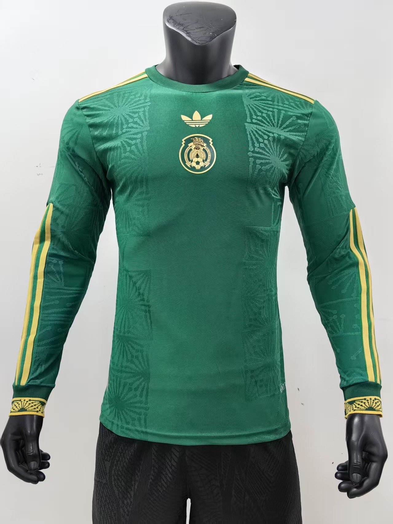 Player Version 25/26 Mexican Gold Cup Green Long Sleeve Player