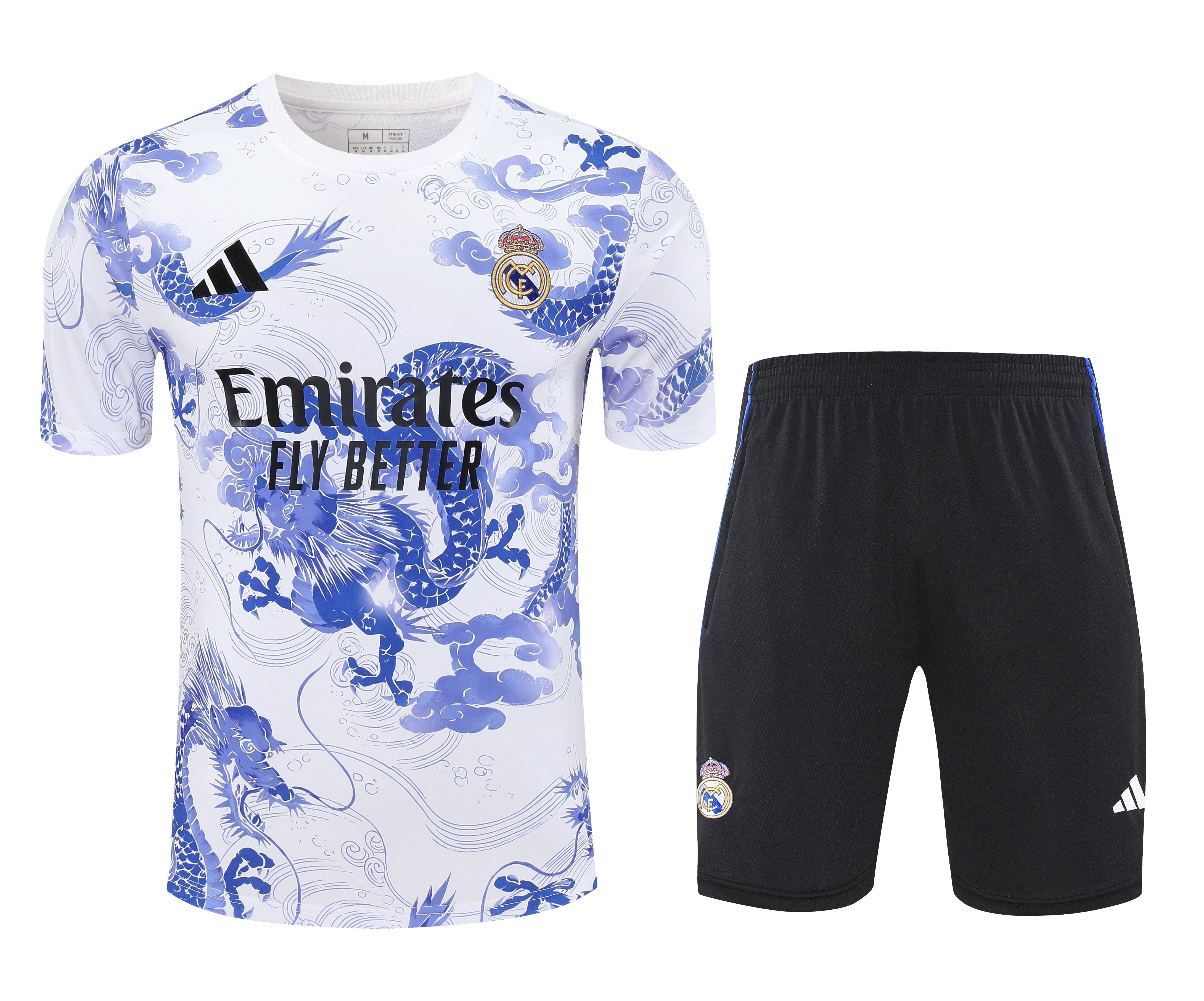 25/26 Real Madrid short sleeved Adults Training Kits