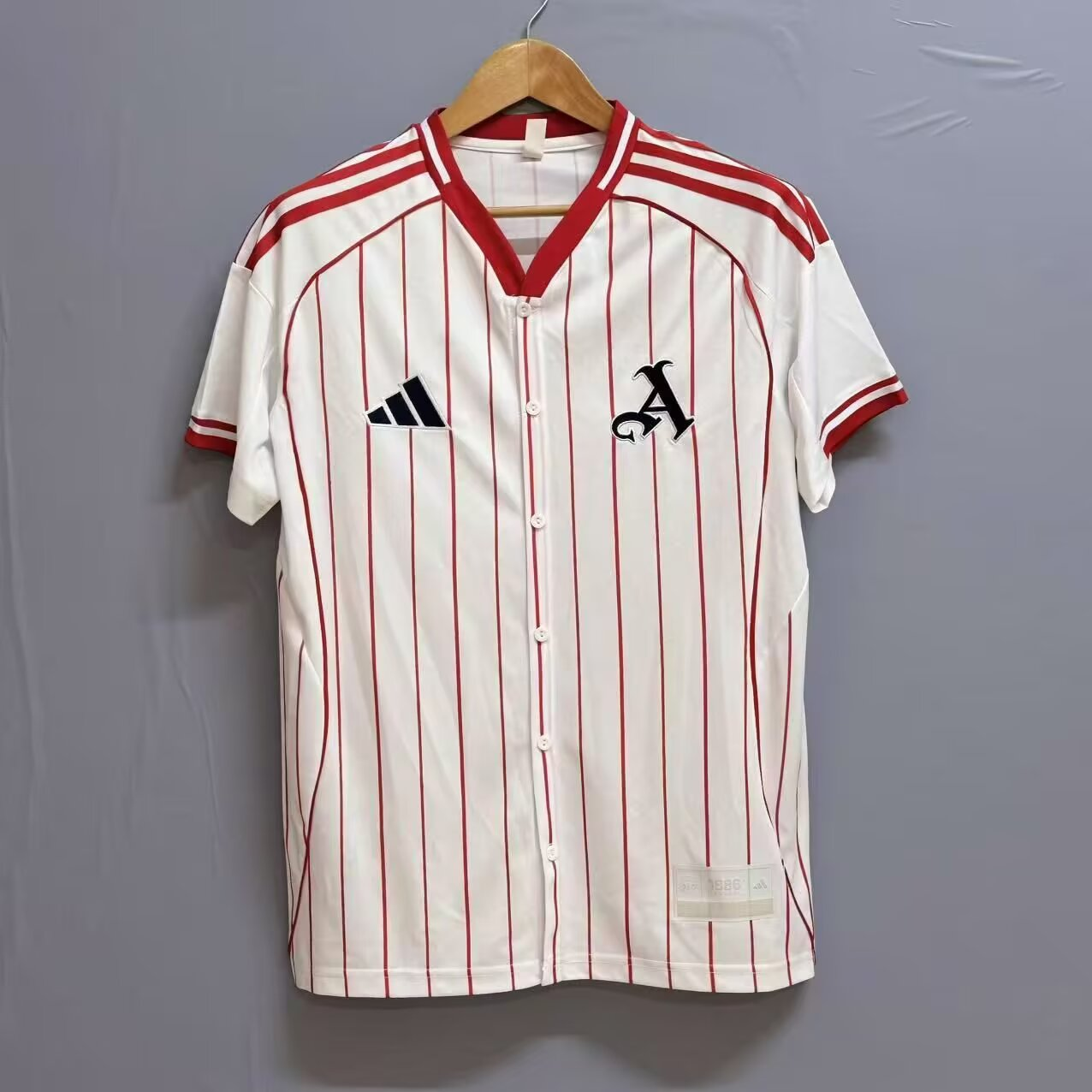 Fans Version 25/26 Arsenal baseball jersey white