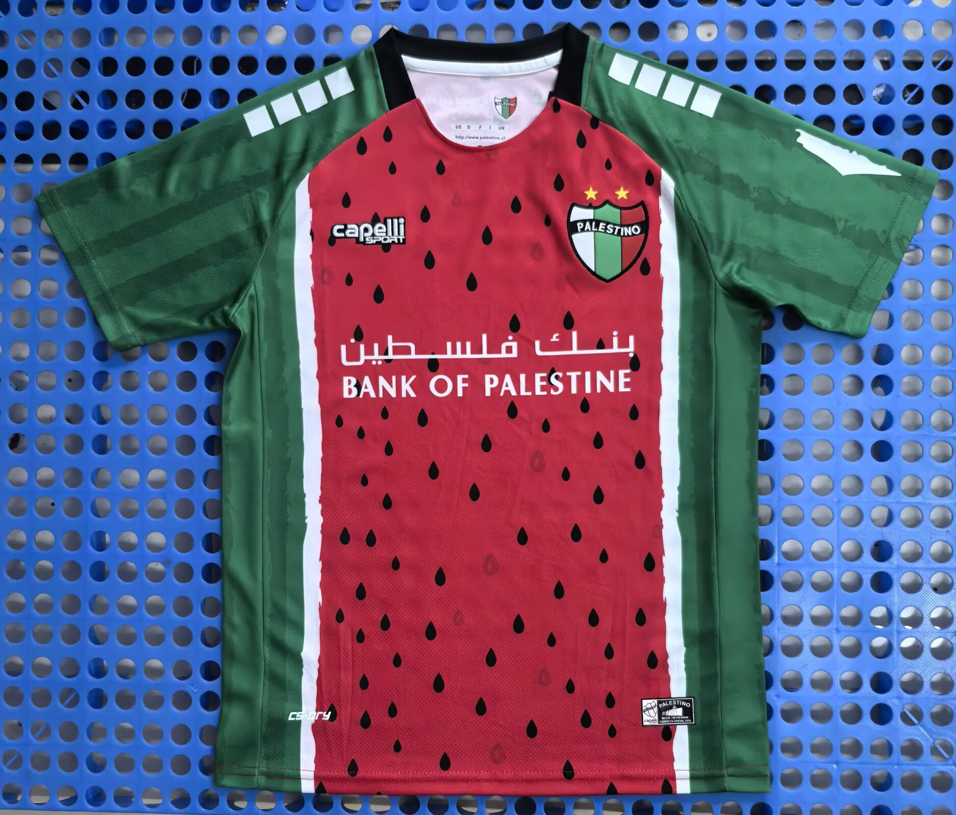 Fans Version 25/26 Palestinian Second away