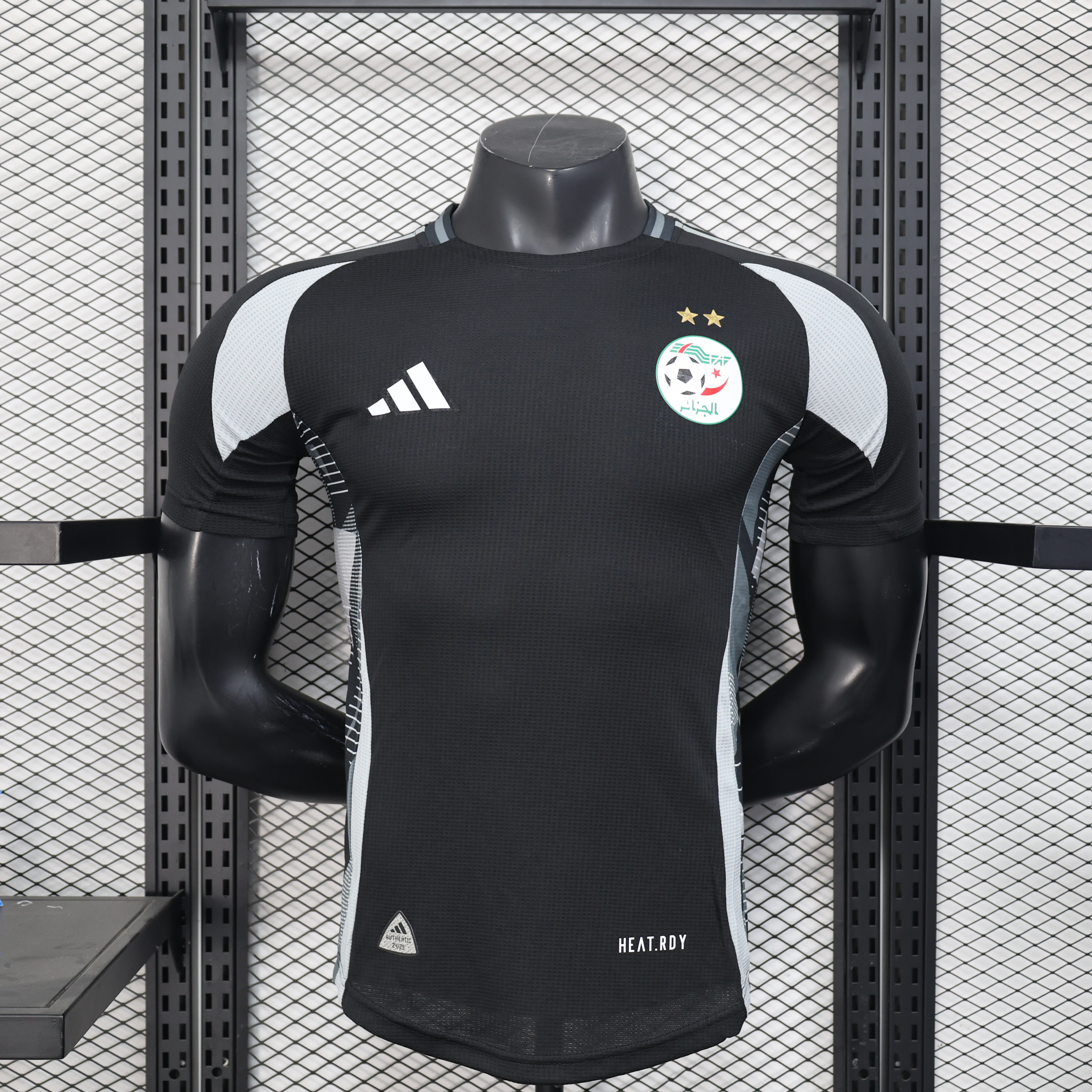 Player Version 25/26 Algeria Black Grey