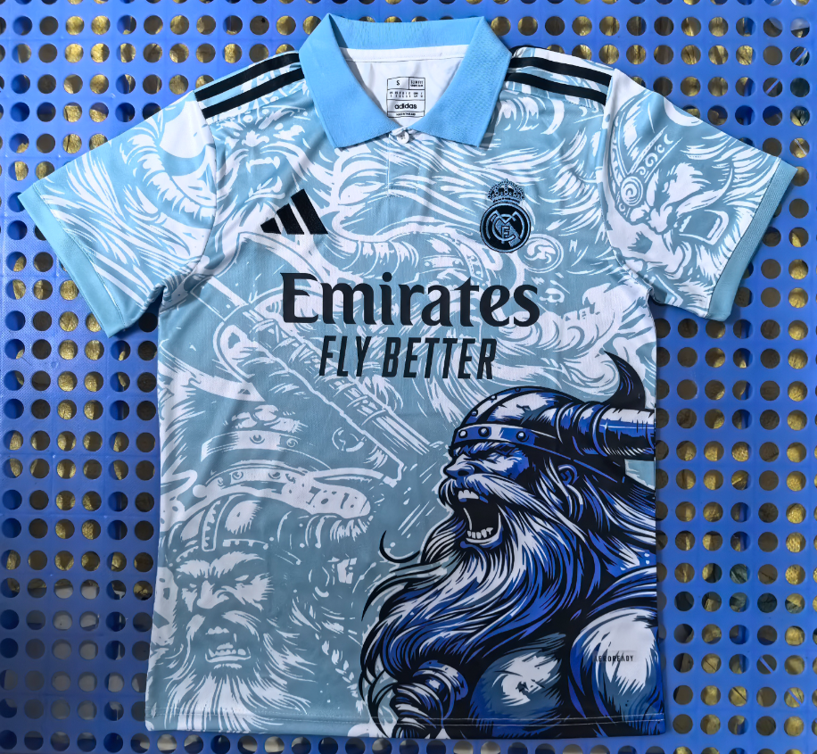 Fans Version 25/26 Real Madrid Lake Blue POL