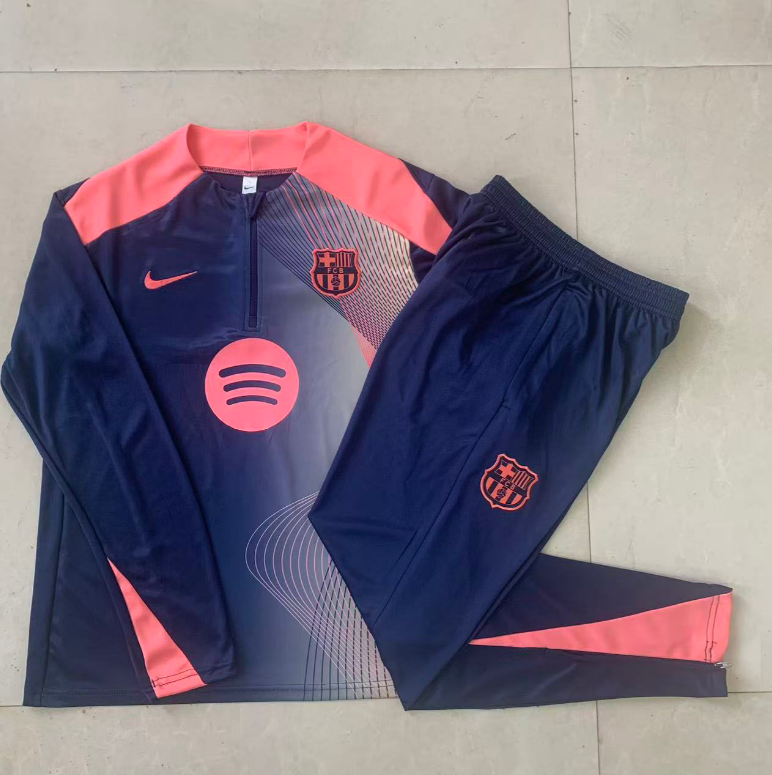 25/26 Half Barcelona Boran (curved inkjet) Tracksuit