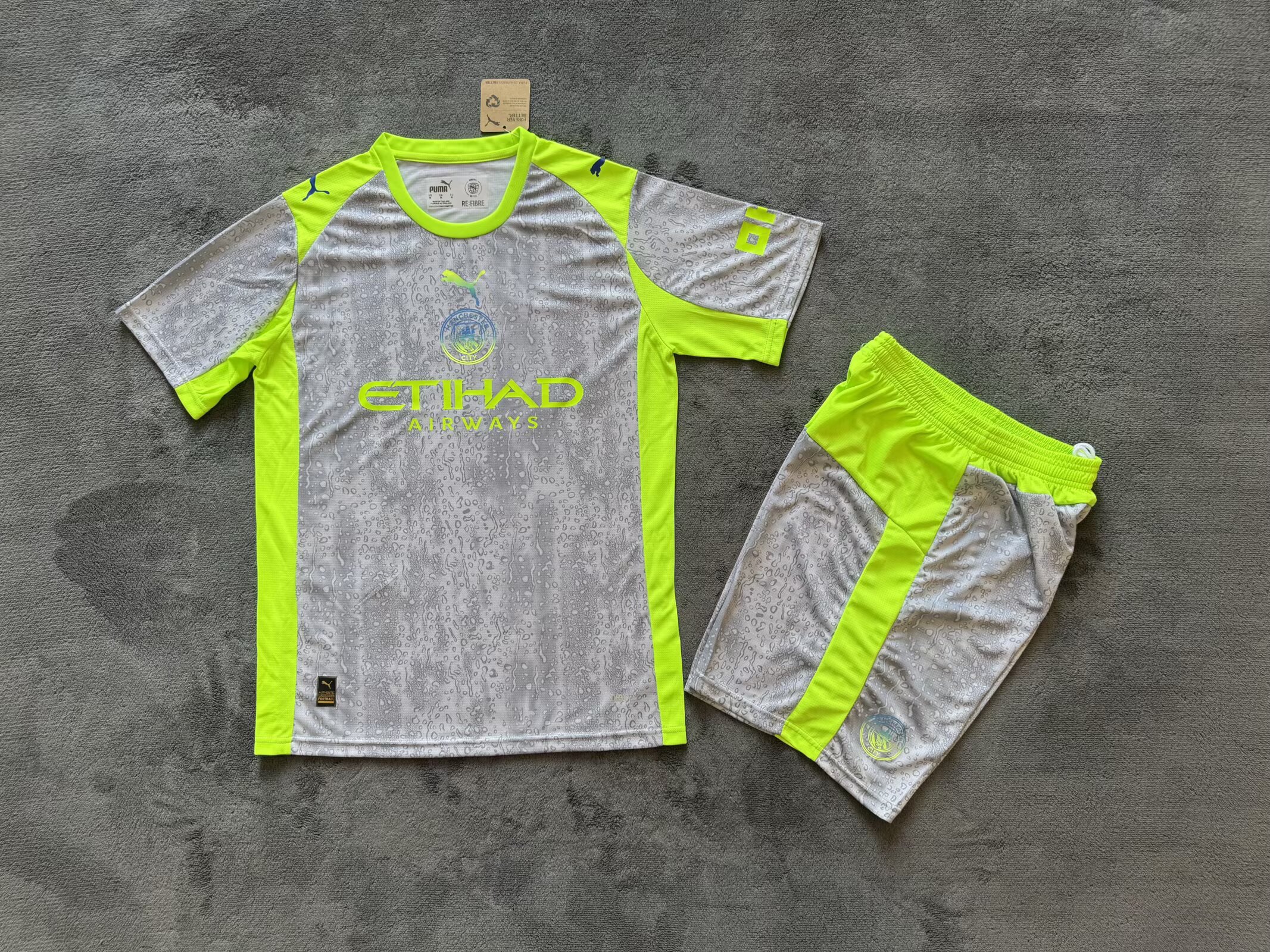  kids Kits 25/26 Manchester City's second away 