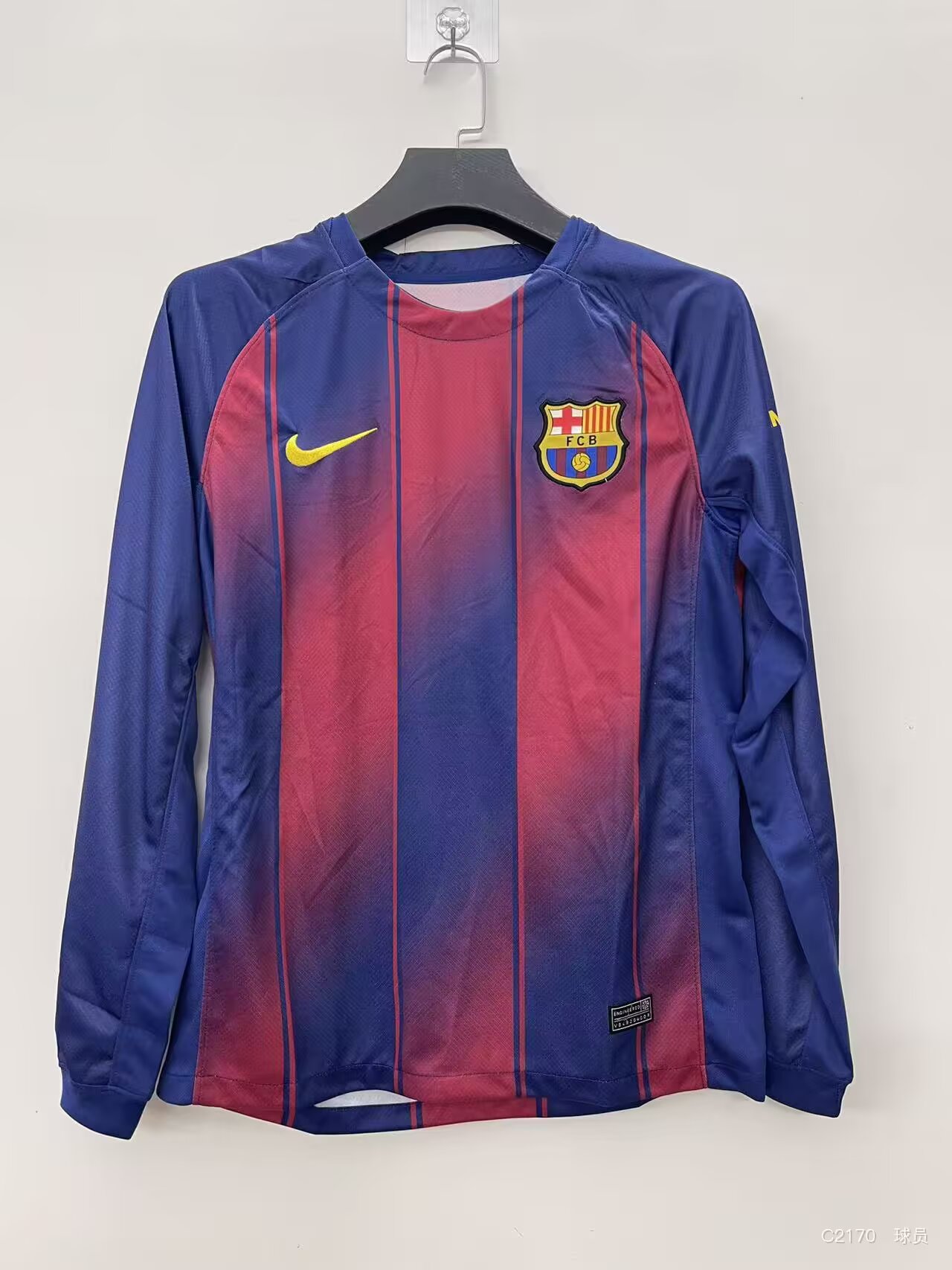 Fans Version 25/26 Barcelona home long-sleeved