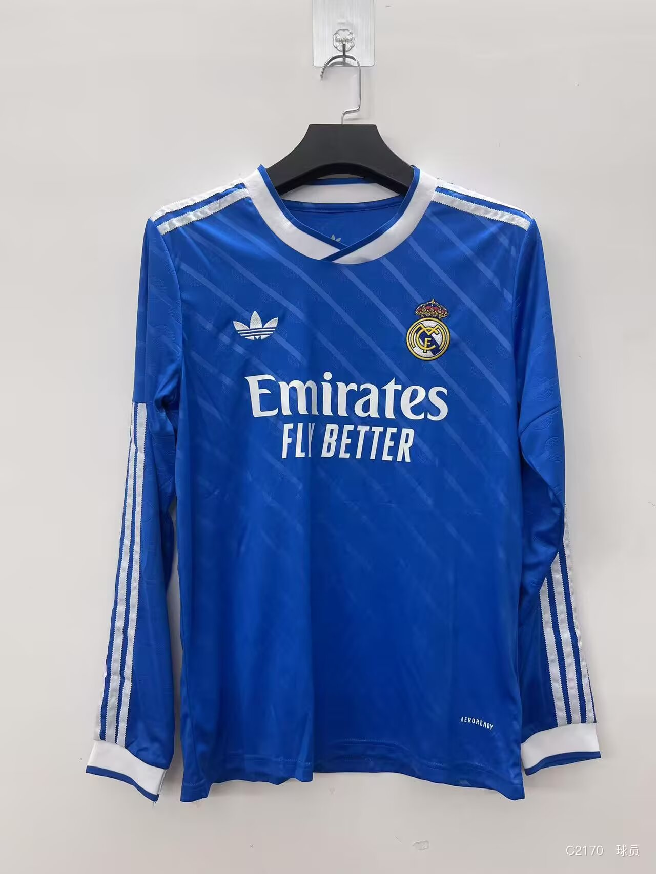 Fans Version 25/26 Real Madrid second away long-sleeved