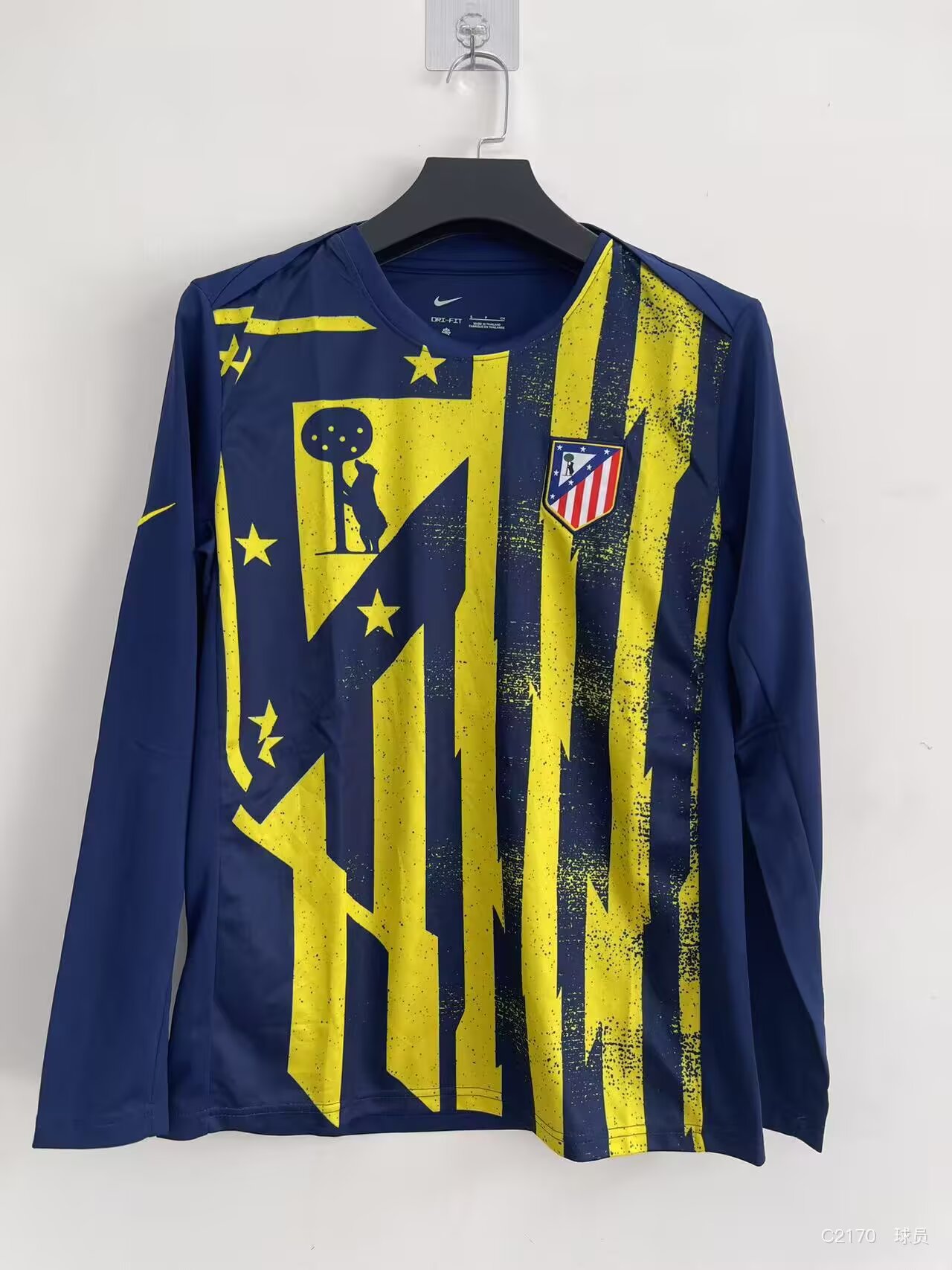 Fans Version 25/26 Atletico Madrid away training long-sleeved