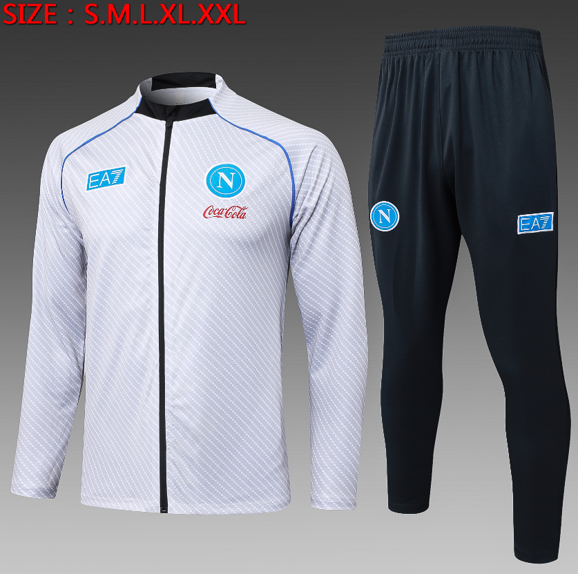 25/26 Naples Light Grey Inkjet Jackets sets