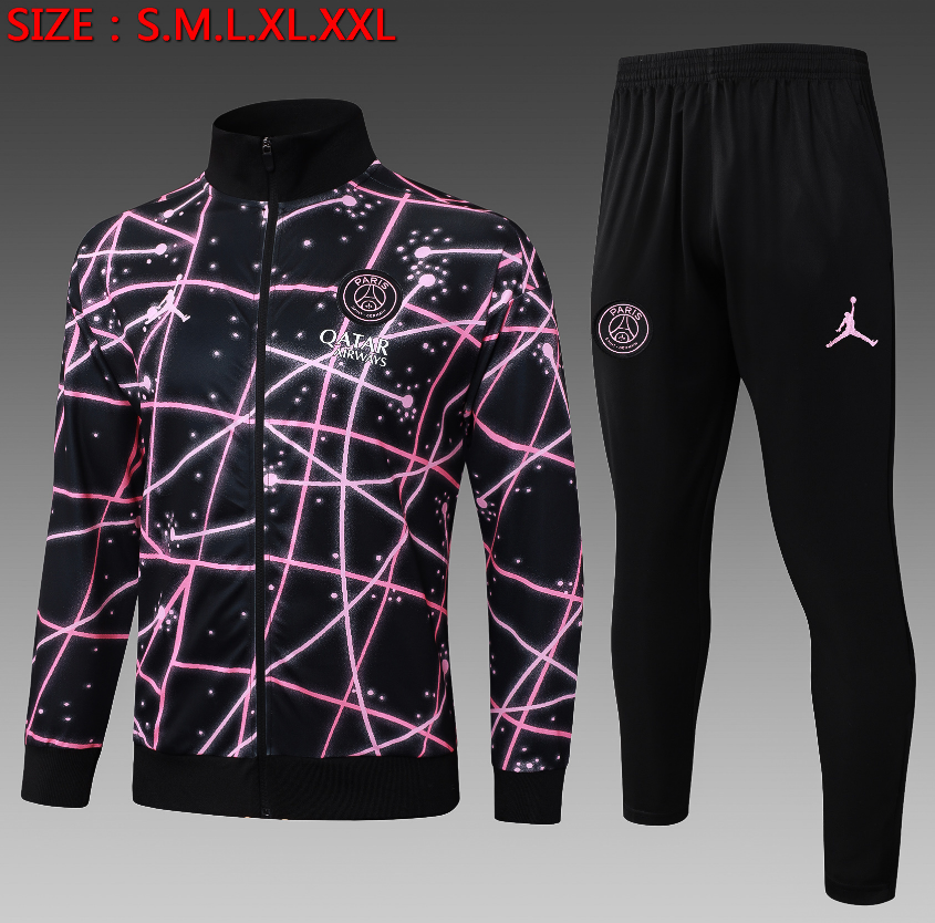 25/26 Jordan Paris Black Starry Sky Inkjet Jackets sets
