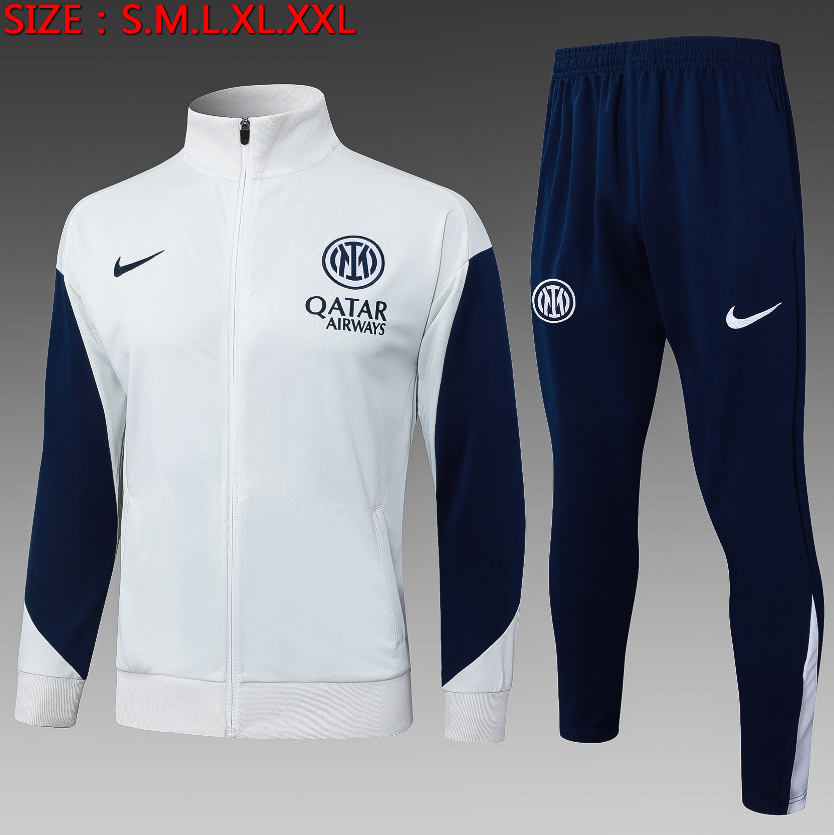 25/26 Inter Milan White Jackets sets
