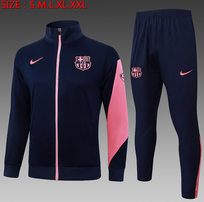 25-26 Barcelona top in cyan (pink sleeves) Jackets sets