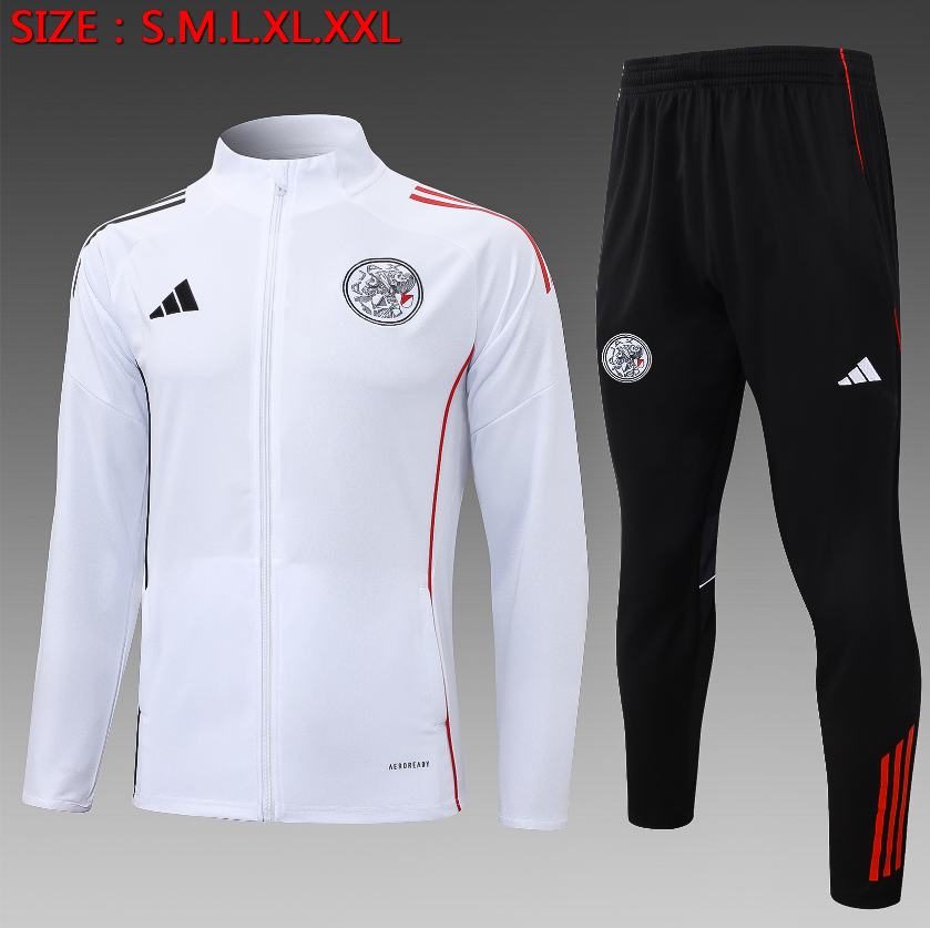 25/26 Ajax White Jackets sets