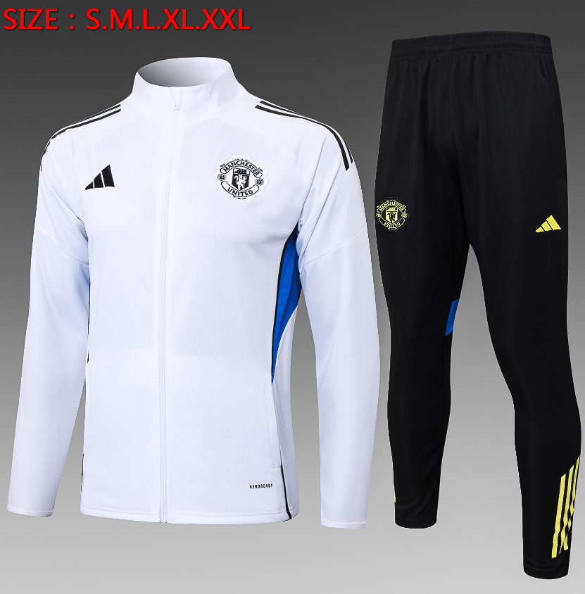 25/26 Manchester United White Jackets sets