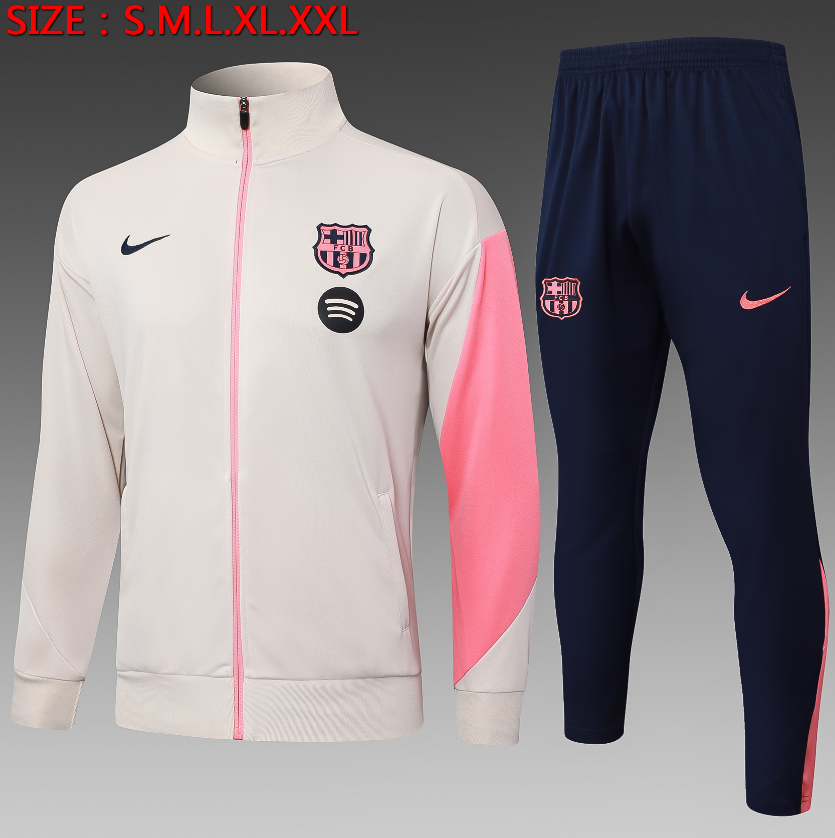 25/26 Barcelona beige Jackets sets