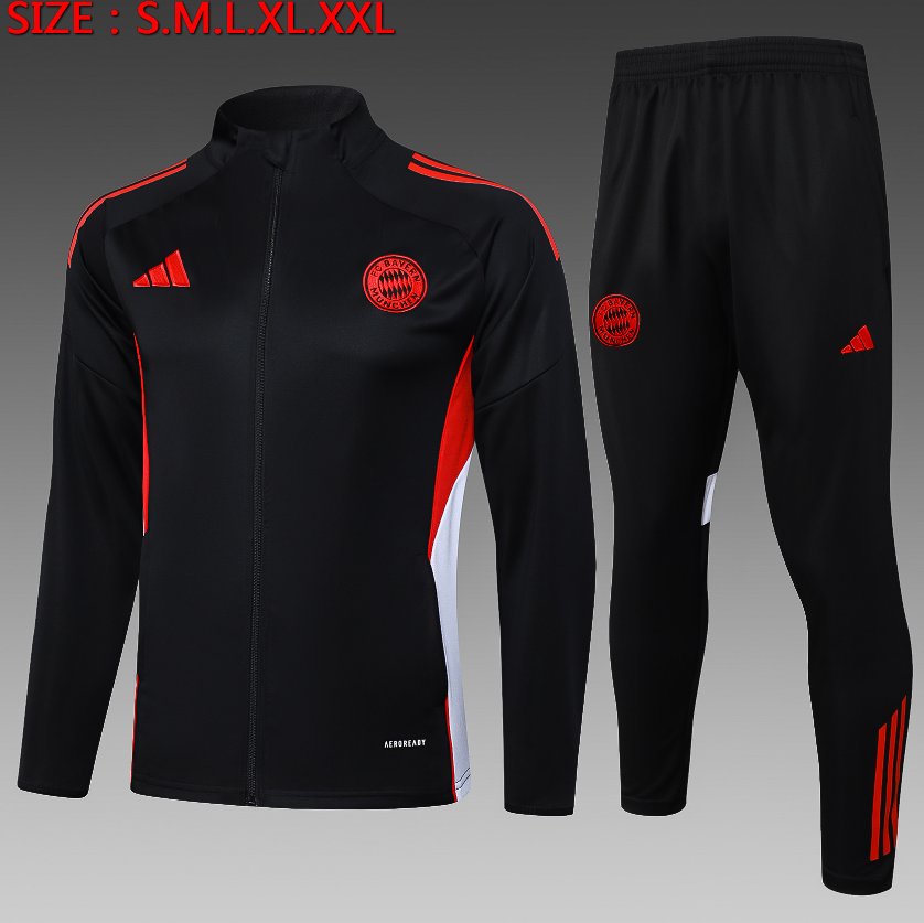 25/26 Bayern Black Jackets sets