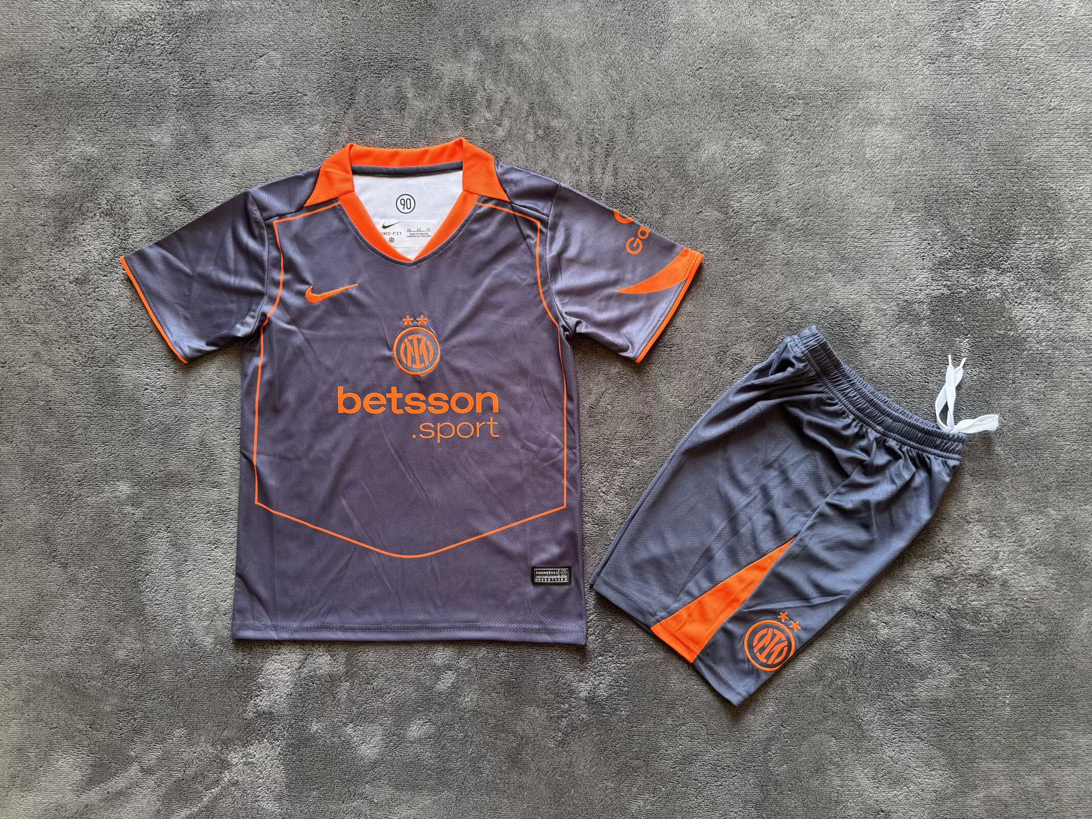  kids Kits 25/26 Inter Milan second away