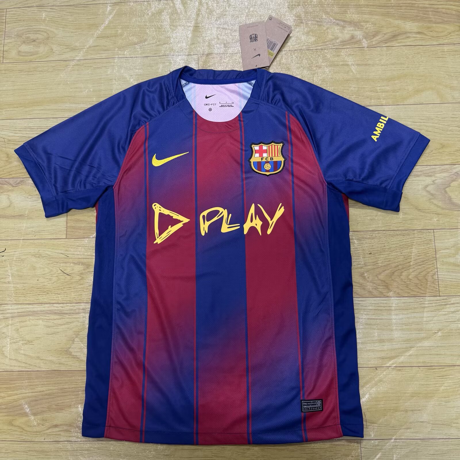 Fans Version 25/26 Barcelona Home Derby Special Edition 