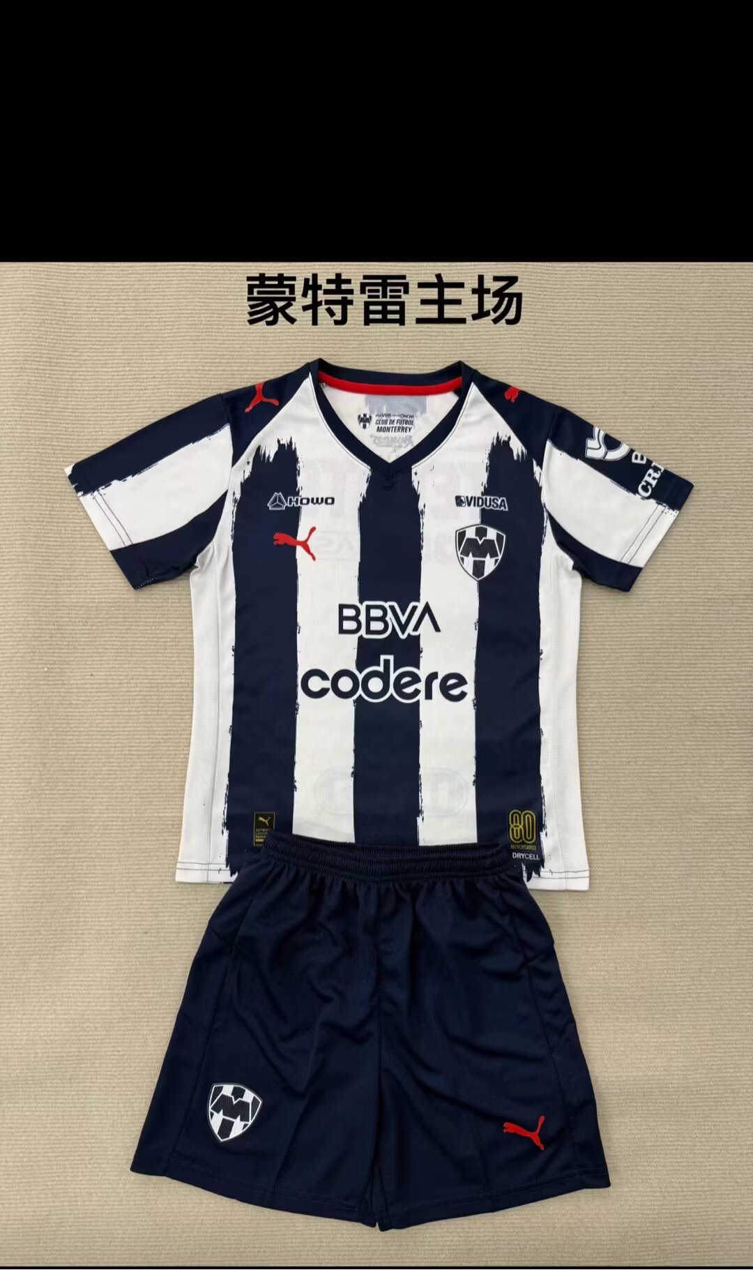 Adults kits 25/26 Monterrey home