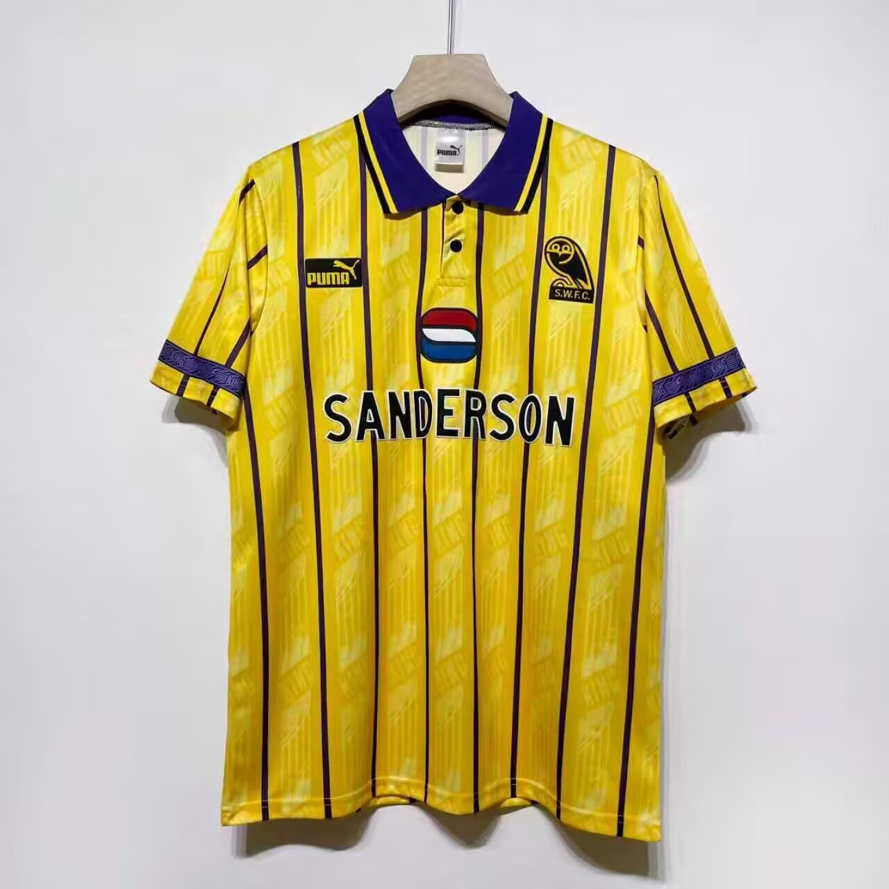 Retro 93/95 Sheffield Wednesday yellow
