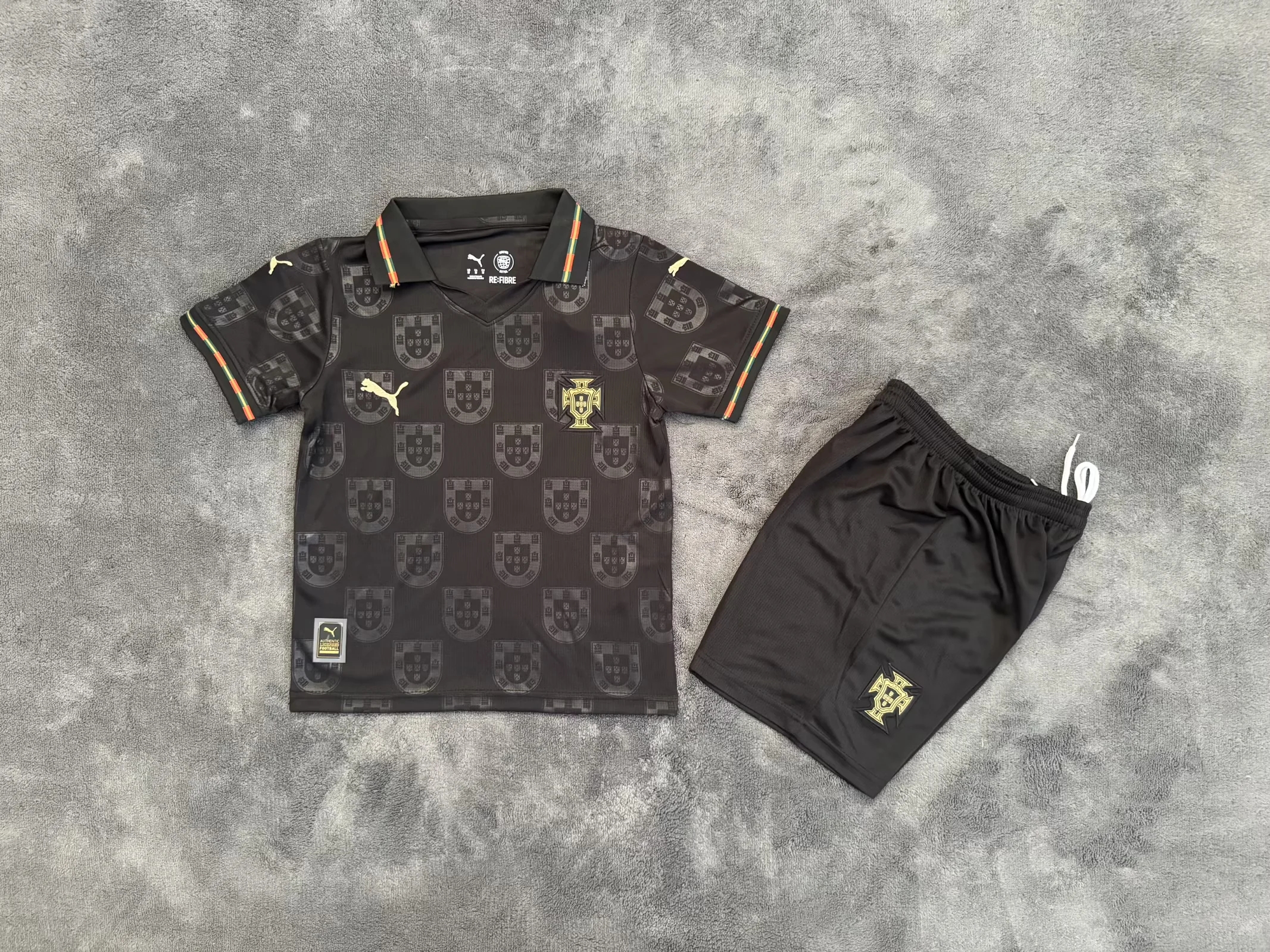 kids Kits 25/26 Portuguese Special Edition Black