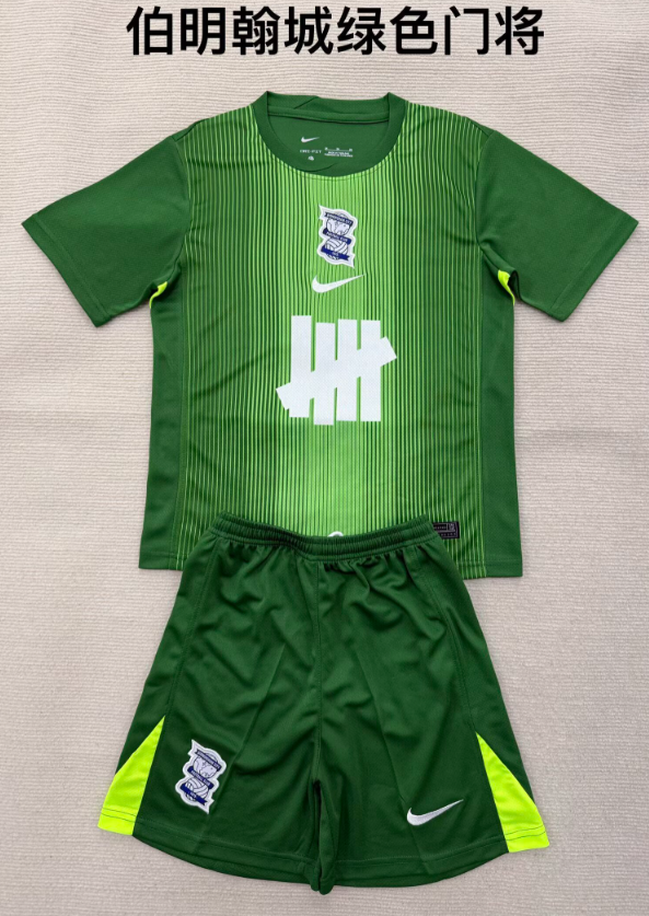Adults kits 25/26 Birmingham green goalkeeper