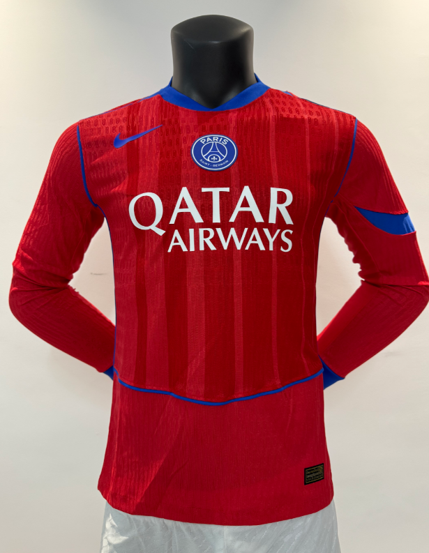 Player Version 25/26 Paris Second away long sleeved