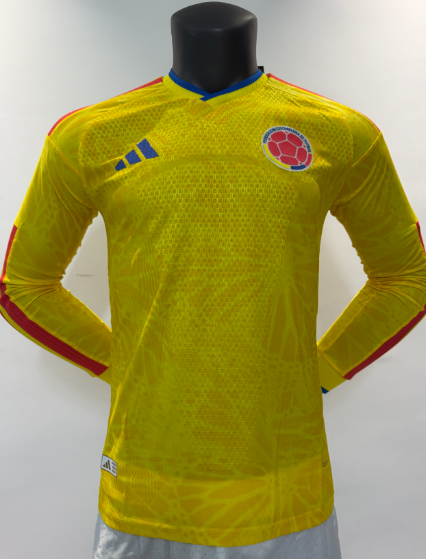 Player Version 26/27 Colombian home long sleeved