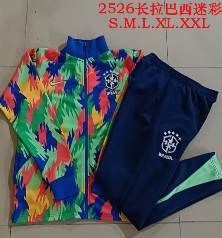 25/26 Brazilian camouflage Jackets sets