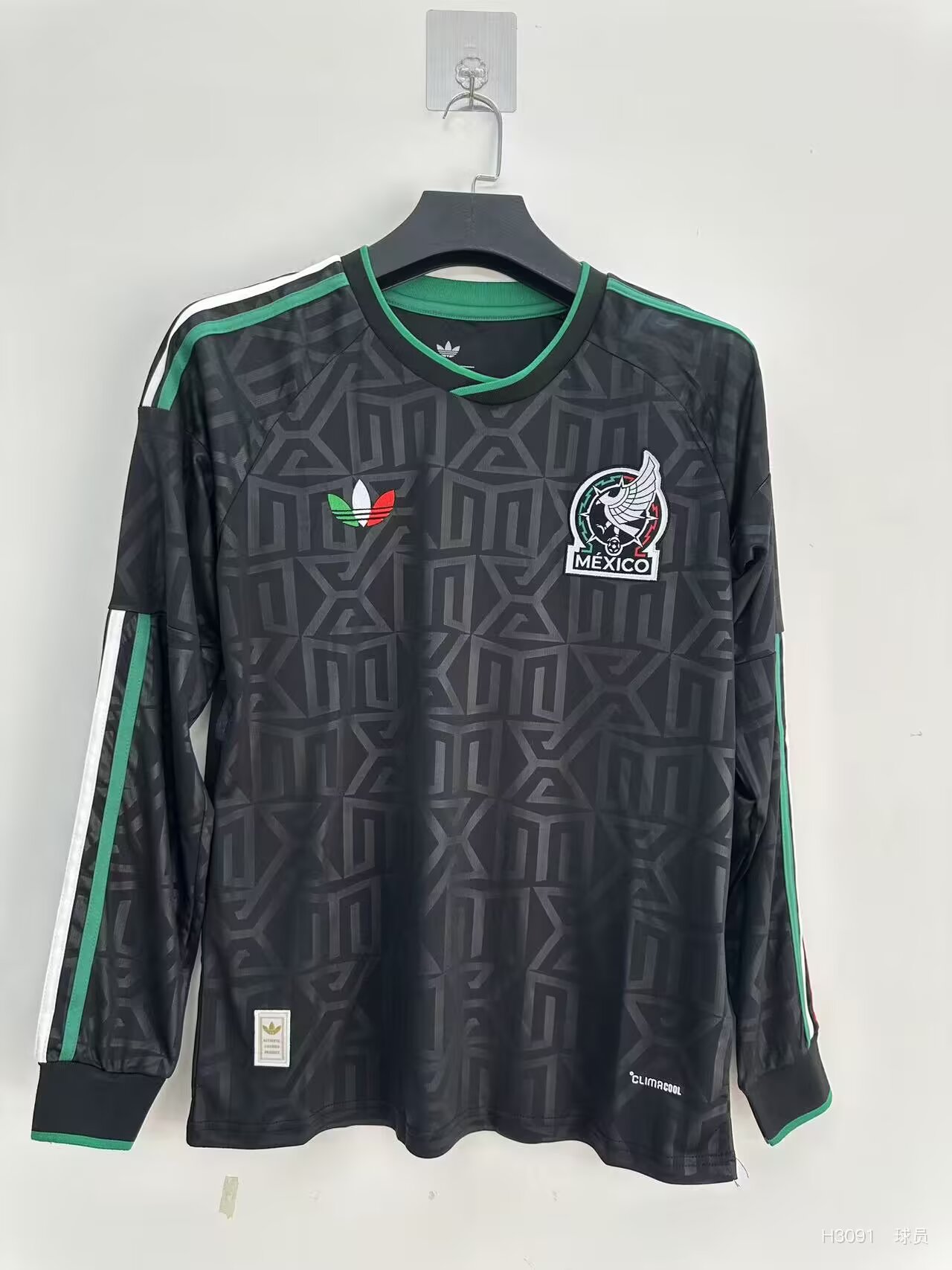 Fans Version 26/27 Mexico black long sleeve