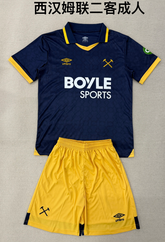 Adults kits 25/26 West Ham United Second away