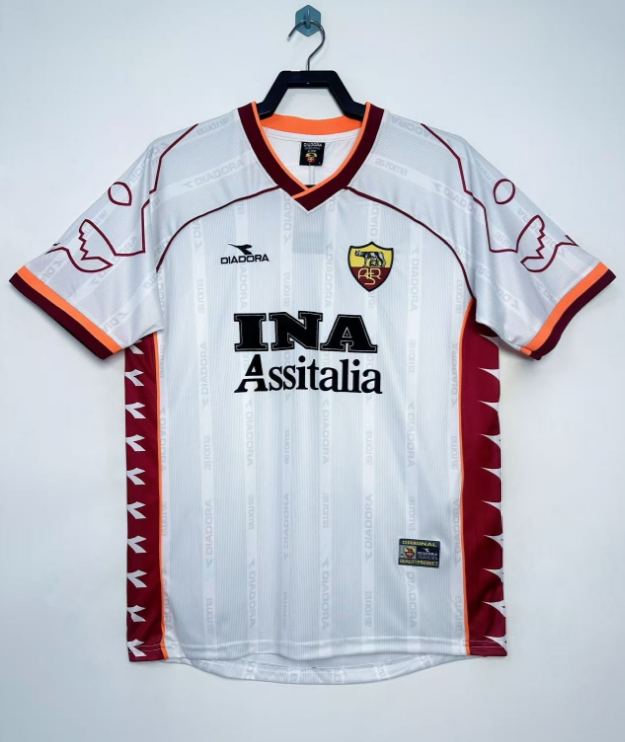 Retro 1999/00 Roma away